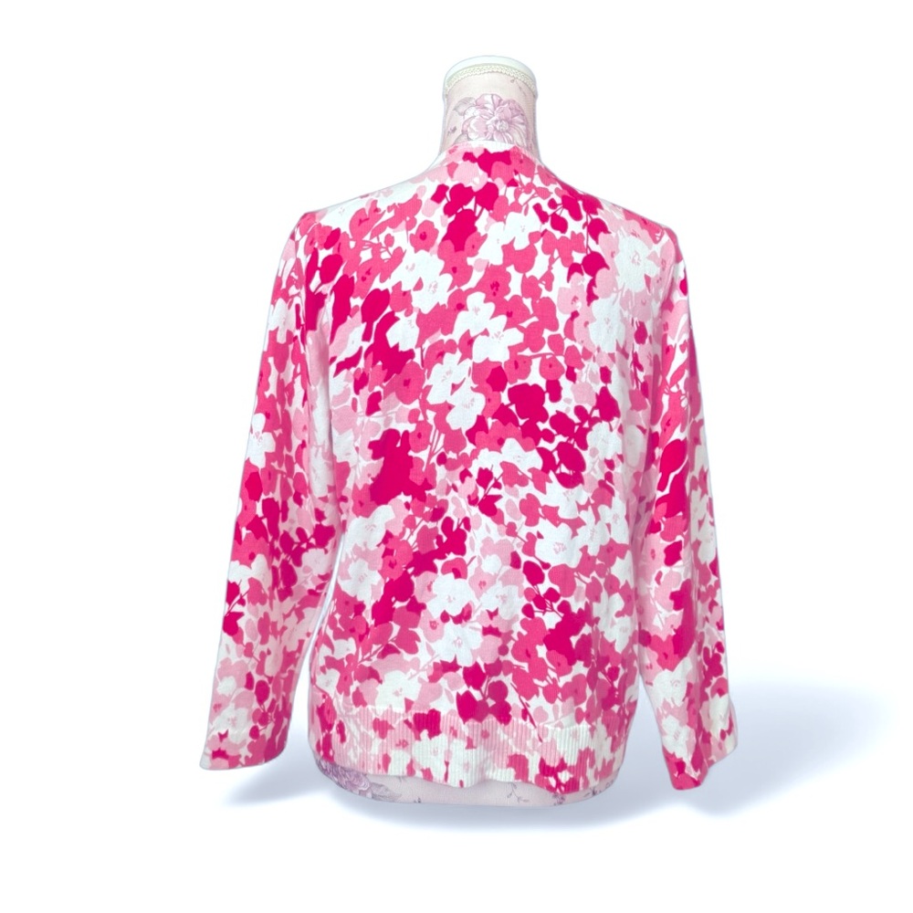 Floral Cardigan Sweater - Picture 2 of 3